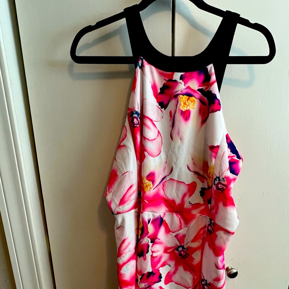 Pakula Sleeveless, open back dress